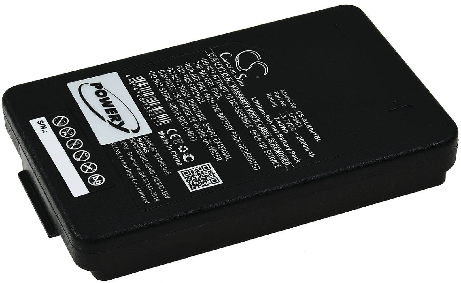 Powery Akku für Kran-Funkfernsteuerung Autec LK Neo / Typ LPM01, 3,7V, Li-Polymer