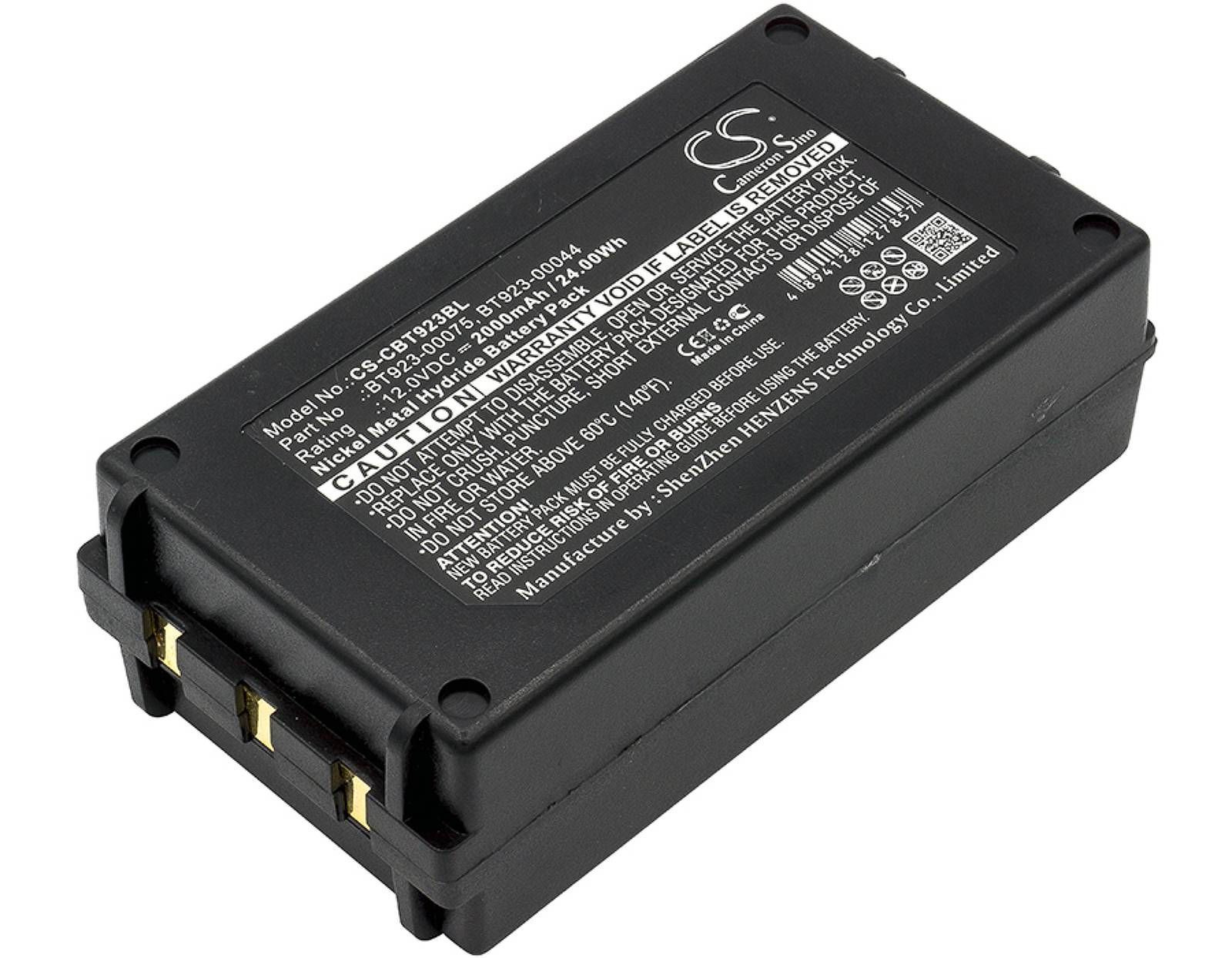Powery Akku für Kran-Funkfernsteuerung Cattron Theimeg Easy / Mini / TH-EC 30 / Typ BT 923-00075, 12V, NiMH