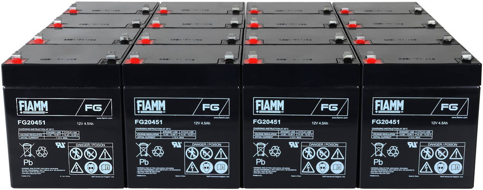 FIAMM Ersatzakku für USV APC Smart-UPS RT 5000 RM, 12V, Lead-Acid