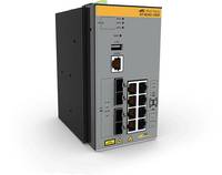 Allied Telesis AT IE340-12GP - Switch - L3 - managed - 8 x 10/100/1000 (PoE+)