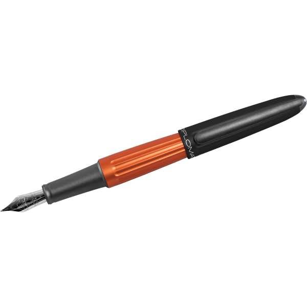 Füllhalter Aero black/orange EF