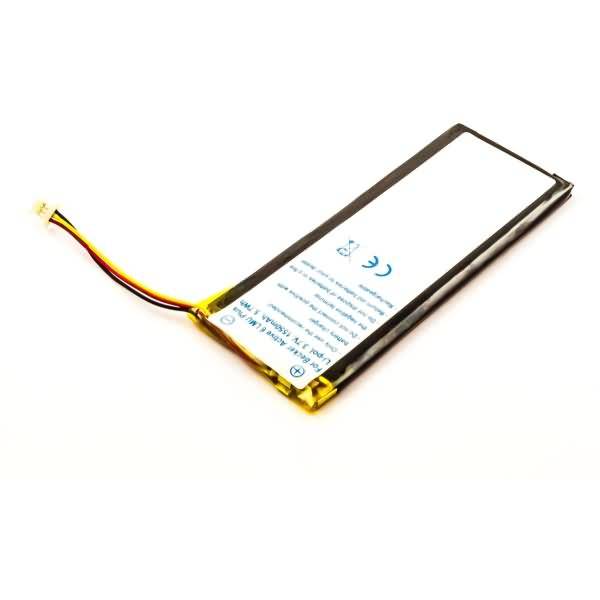 Akku für Becker 334517373442 Li-Pol 3,7 Volt 1550 mAh schwarz