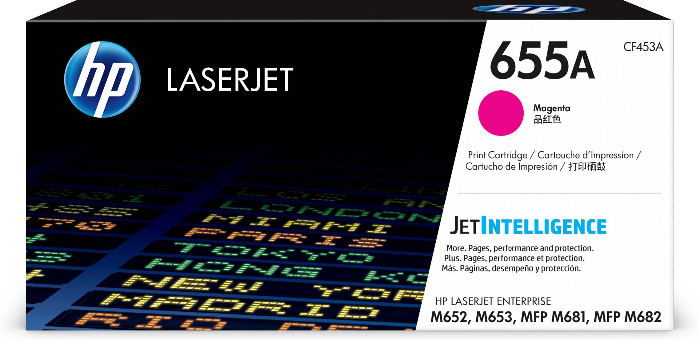 HP 655A - Magenta - Original - LaserJet - Tonerpatrone (CF453A)