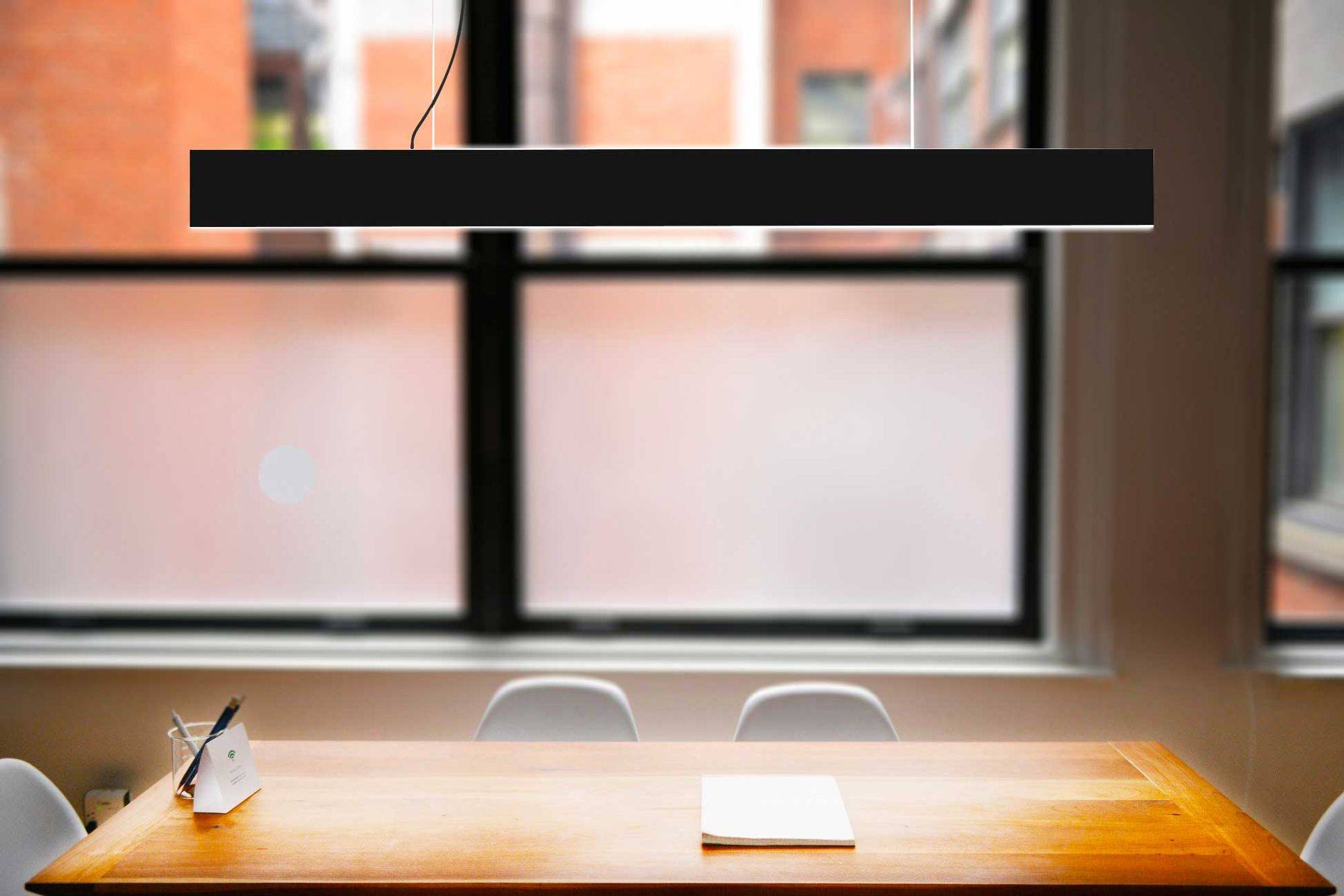 kalb | LED Hängeleuchte BLADE Deckenleuchte Wohnleuchte 8mm sehr schmal WEIß