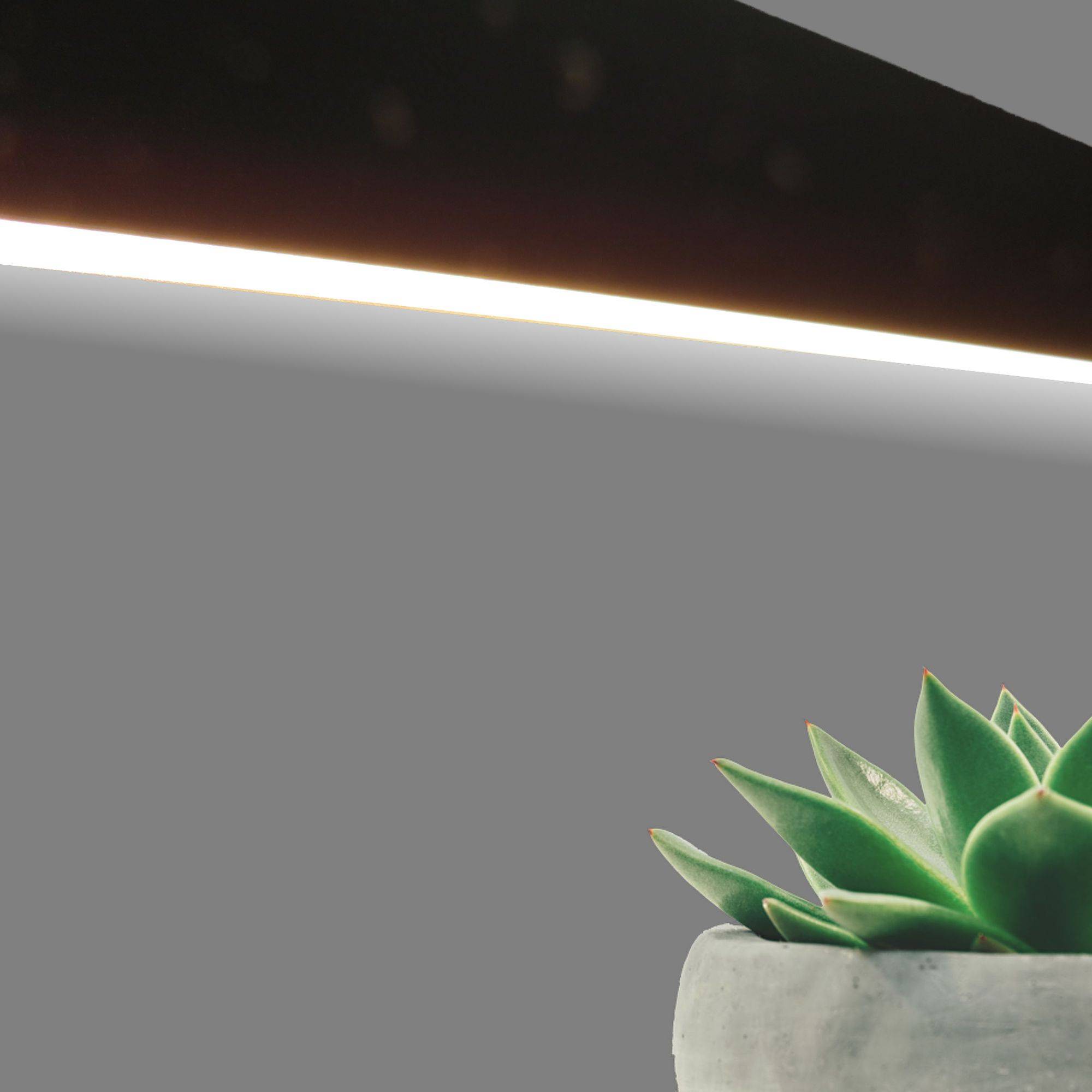 kalb | LED Hängeleuchte BLADE Deckenleuchte Wohnleuchte 8mm sehr schmal WEIß