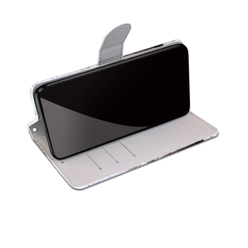 Für Xiaomi Poco X3 Kunstleder Handy Tasche Book Motiv 35 Schutz Hülle Case Cover Etuis Neu