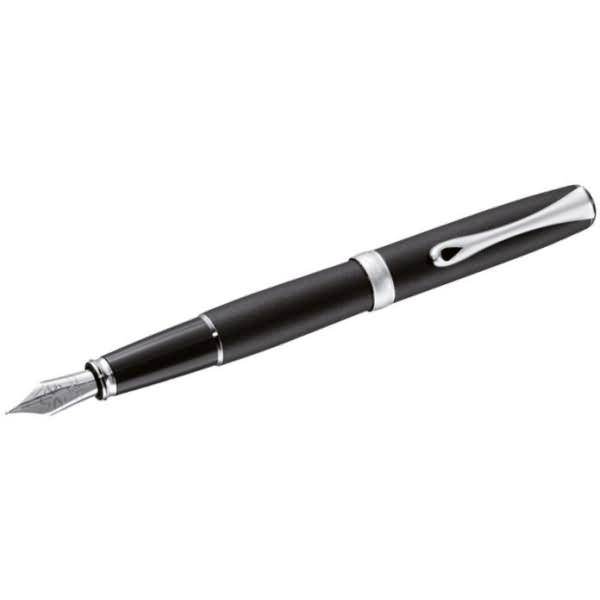 Füllhalter Excellence A2 lapis schwarz matt chrom B