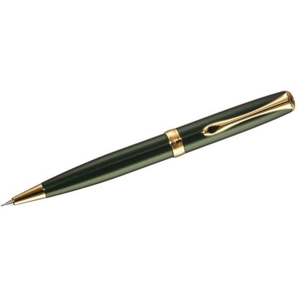 Drehbleistift Excellence A2 Evergreen vergoldet 0,7