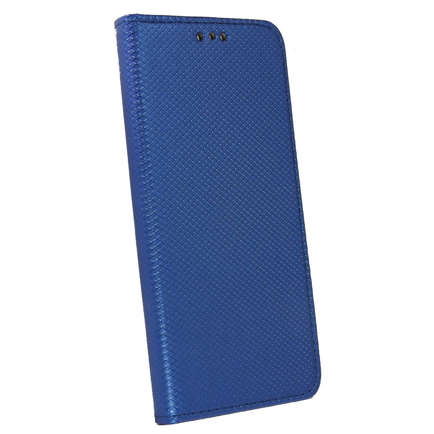 Buch Tasche "Smart" für XIAOMI REDMI 9T Handy Hülle Schutzhülle mit Standfunktion, Kartenfach Blau