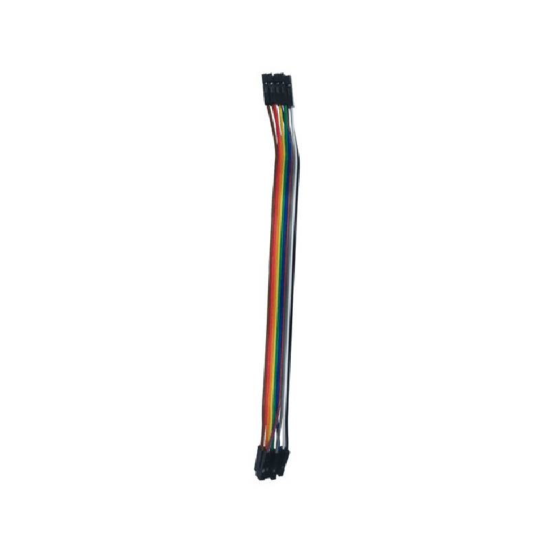 Jumper Wire 10x1Pin Female to Female 40cm for Breadboard, Arduino Projects