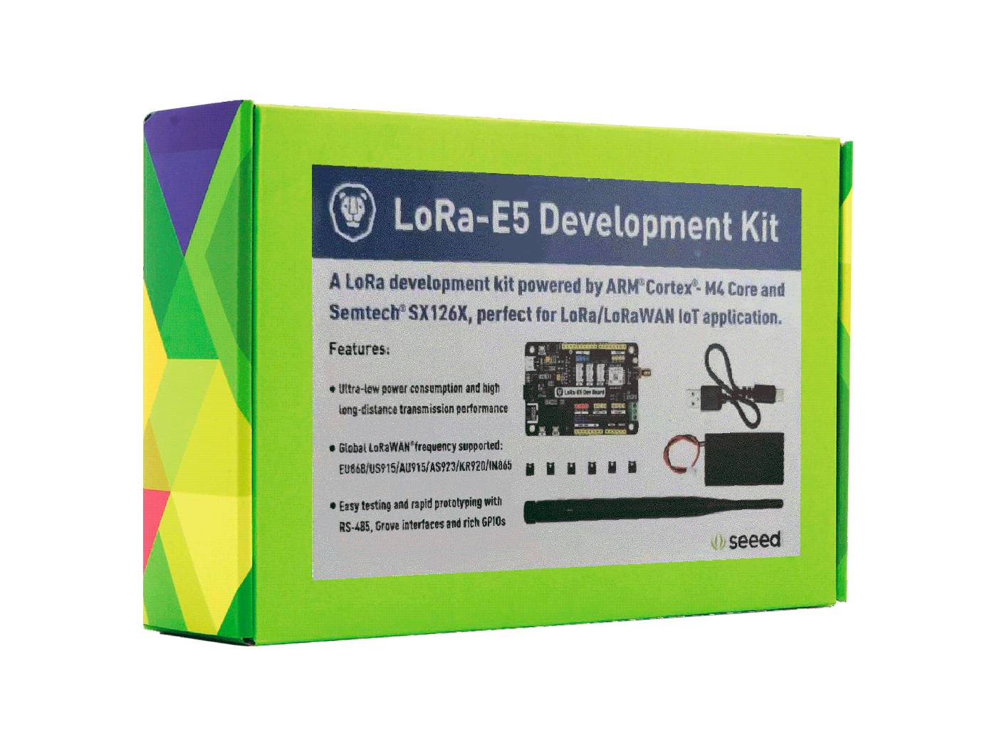 Seeed Studio LoRa-E5 Development Kit - Based on LoRa-E5 STM32WLE5JC, LoRaWAN Protocol and Worldwide Frequency Supported