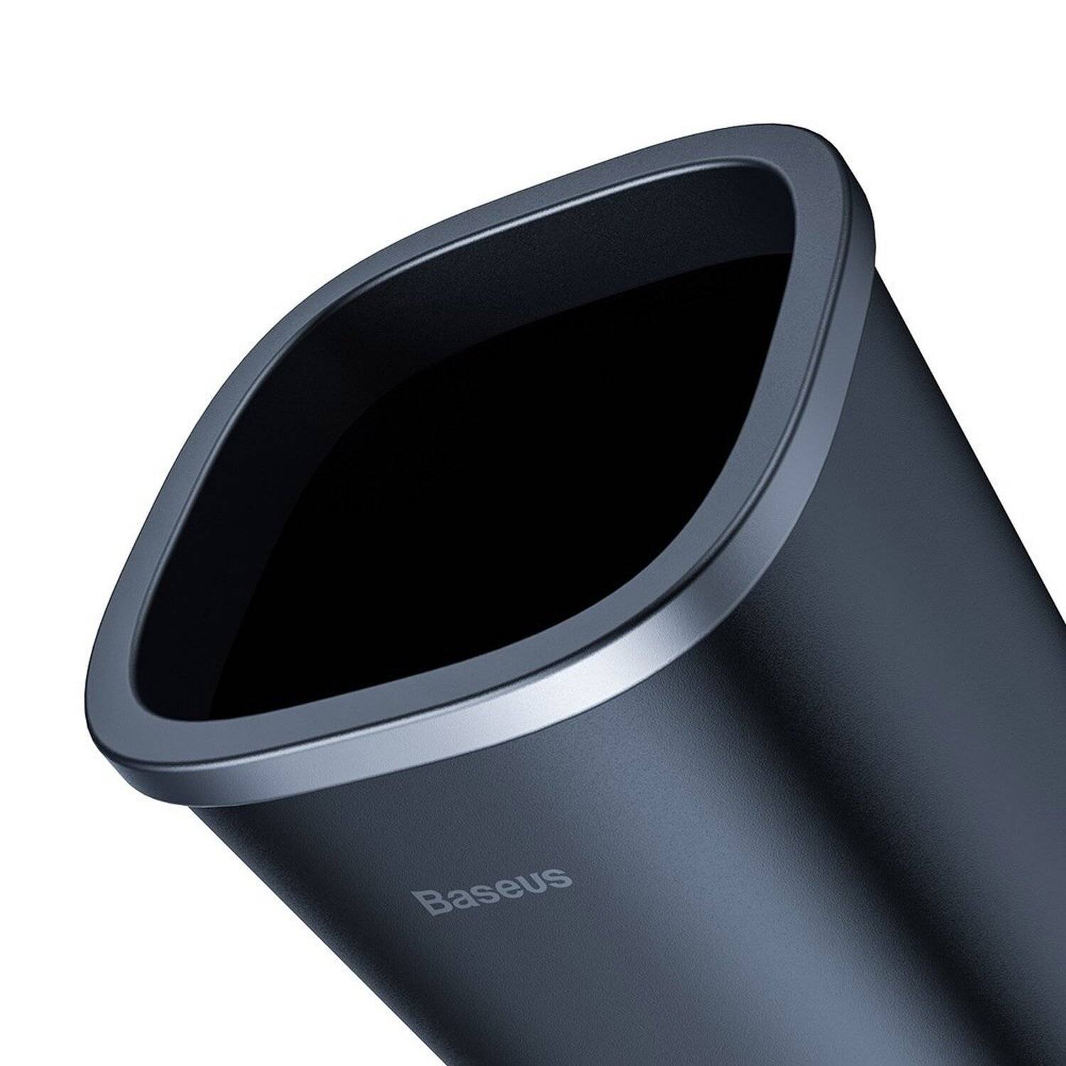 Baseus mini Mülleimer für das Auto + 90x Müllsäcke Abfalleimer für PKW KFZ Auto LKW schwarz