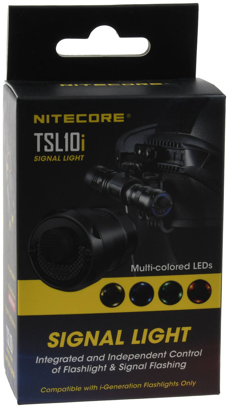 Nitecore TSL10I Signal-Endkappe, -Blinker für Lampen der i-Generation z.B. P20i, Li-Ion