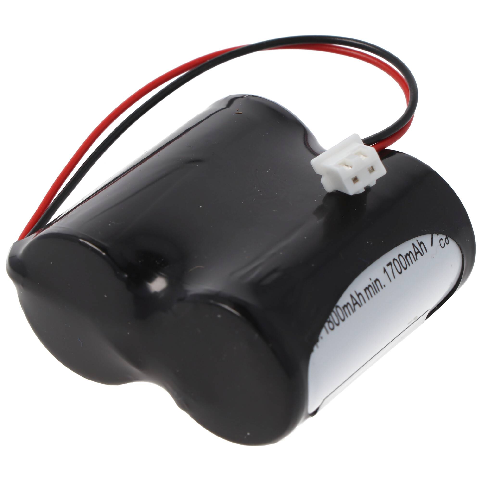 2,4 Volt Akkupack passend für Esylux Typ AS1800/2,4, Akkupack mit Kabel und Stecker