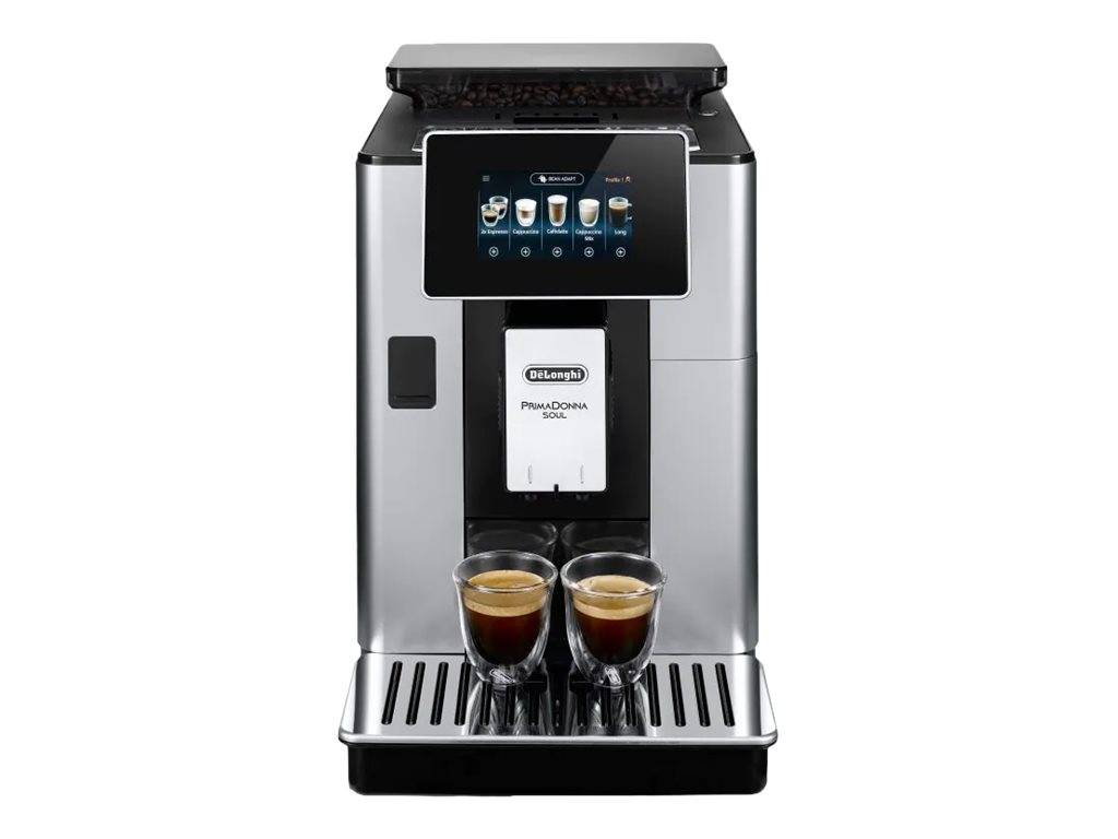 DE LONGHI - De'Longhi PrimaDonna Soul ECAM610.55.SB - Automatische Kaffeemaschine mit Milchaufschäumer