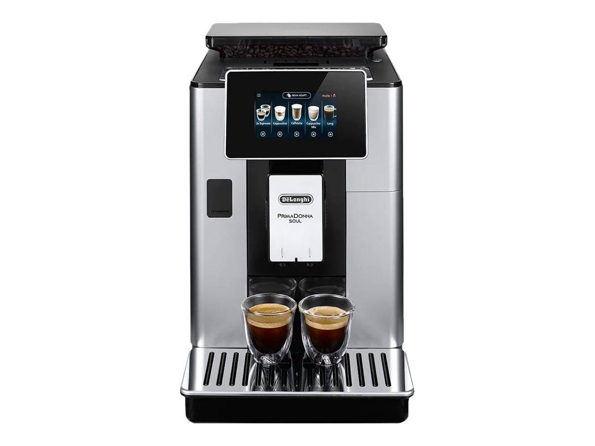 DE LONGHI - De'Longhi PrimaDonna Soul ECAM610.55.SB - Automatische Kaffeemaschine mit Milchaufschäumer