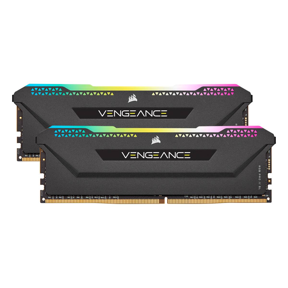 DIMM 16 GB DDR4-3200 2x 8 GB Dual Kit schwarz Vengeance RGB PRO SL INTEL XMP