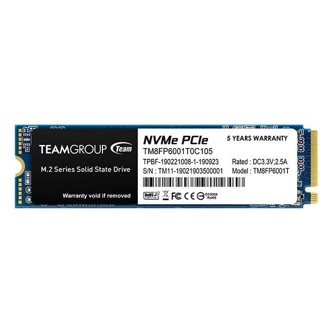 Team Group MP33 - 1 TB SSD - intern - M.2 2280 - PCI Express 3.0 x4 (NVMe)