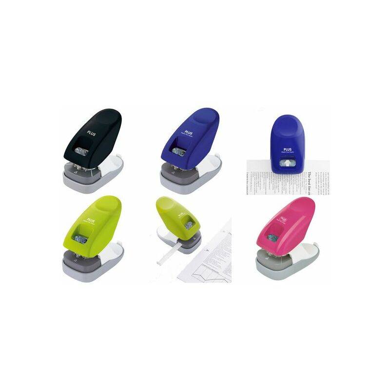 PLUS JAPAN Heftgerät SL-112A klammerlos, pink