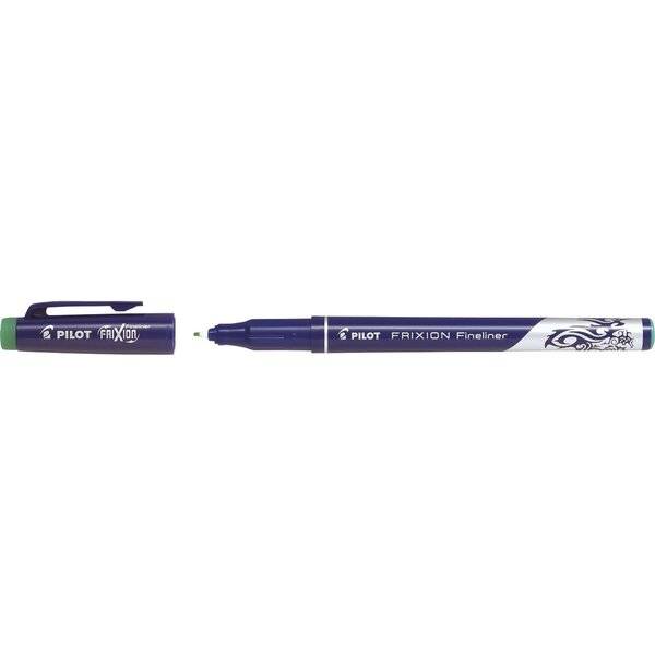 Fineliner FriXion - 0,45 mm grün radierbar.