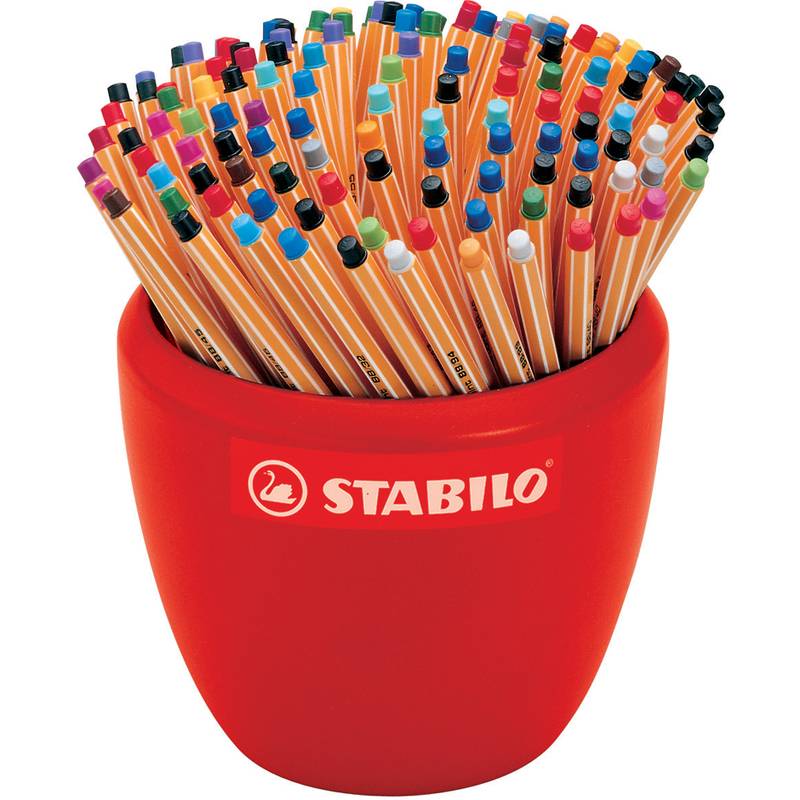 STABILO Fineliner point 88, 150er Keramiktopf