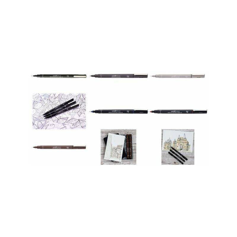 uni-ball Fineliner PIN 07200 N, schwarz