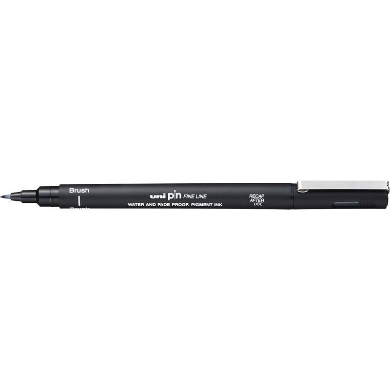 uni-ball Fineliner PIN Brush, schwarz