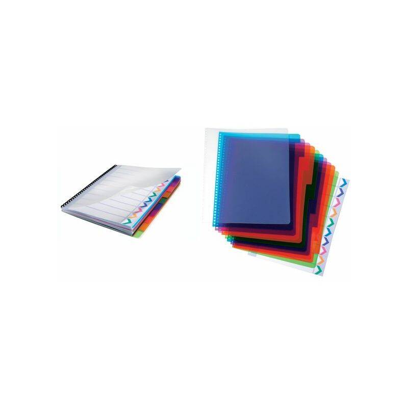 GBC Kunststoff-Register PolyDividers, DIN A4, PP, 5-teilig