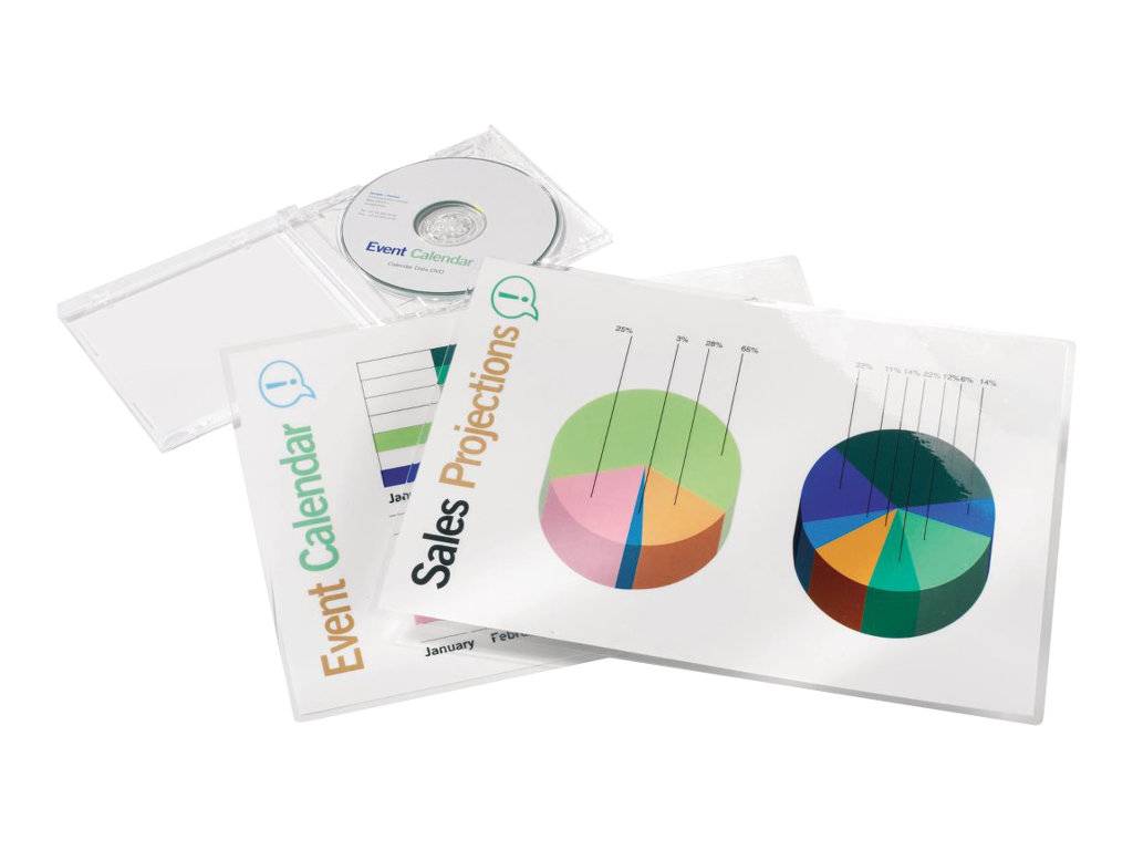 GBC - Rexel - 154 x 216 mm Taschen für Laminierung (Packung mit 100)