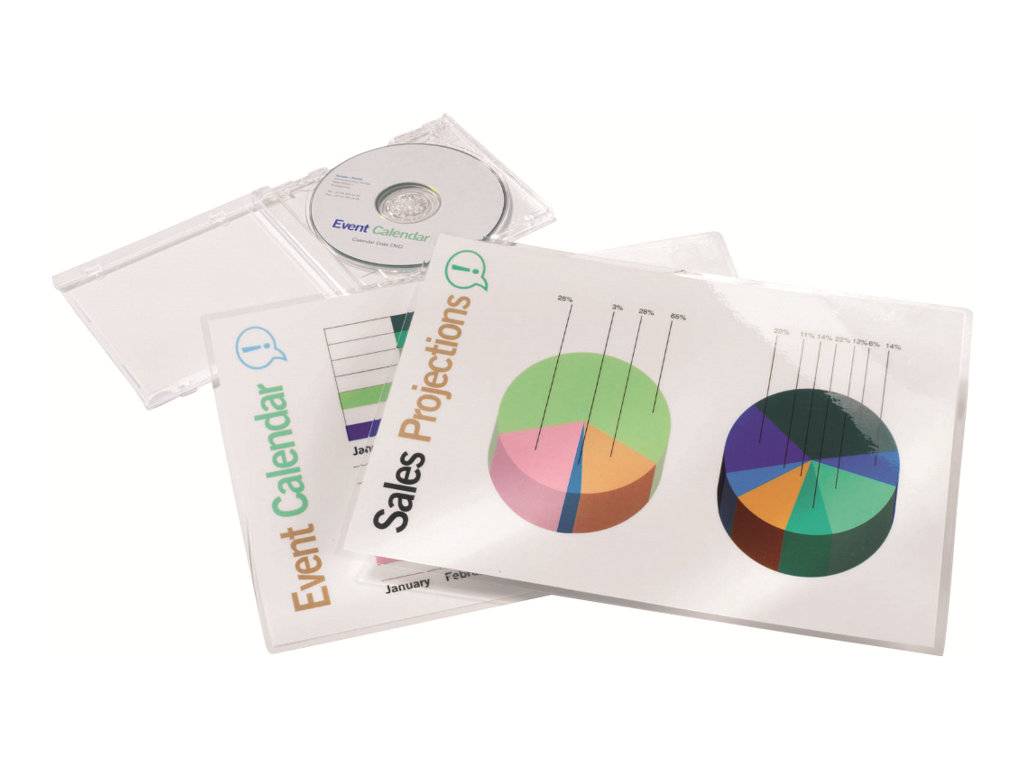 GBC - Rexel - 154 x 216 mm Taschen für Laminierung (Packung mit 100)