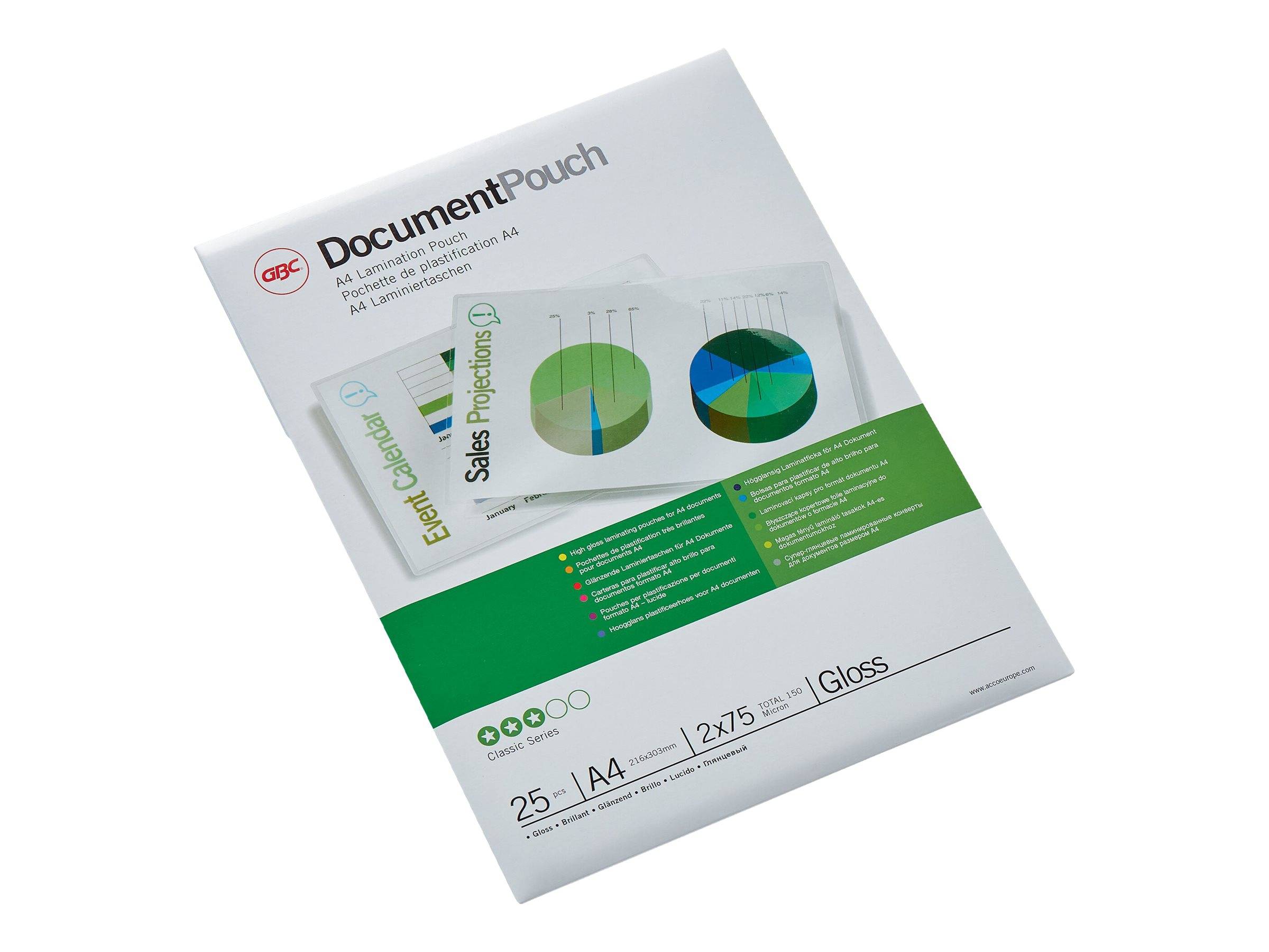 GBC - 150 Mikron - A4 (210 x 297 mm) Taschen