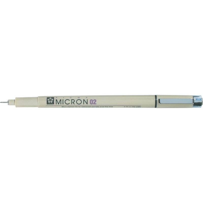 SAKURA Fineliner PIGMA MICRON 02, schwarz