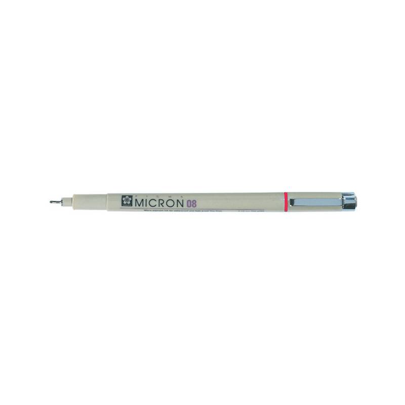 SAKURA Fineliner PIGMA MICRON 08, rot