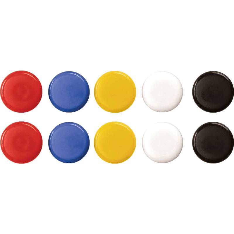 magnetoplan Signalmagnete 20 mm, farbig sortiert