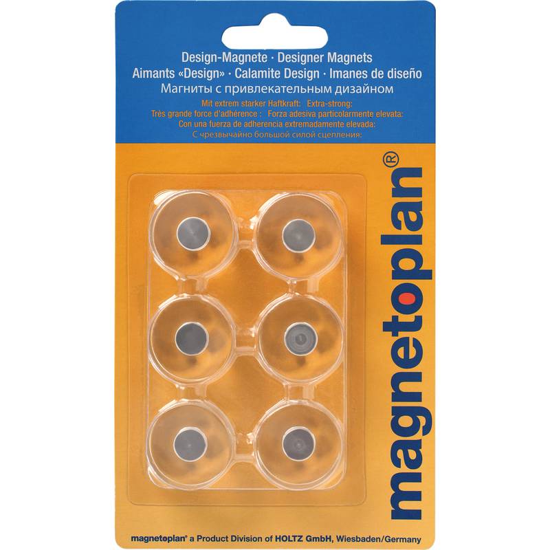 magnetoplan Neodym-Magnete Design, Durchmesser: 25 mm