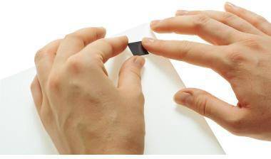 magnetoplan Magnetpads Takkis 15501 sk 15x15x0,75mm 140 St./Pack.