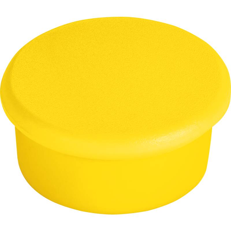 FRANKEN Haftmagnet, Haftkraft: 0,1 kg, Durchm. 13 mm, gelb