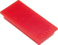 Franken GmbH FRANKEN Tacking - Magnet - rechteckig - 2.3 x 5 cm - Rot (Packung mit 10)