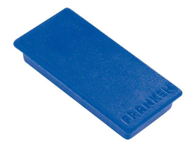 FRANKEN - Magnet - rechteckig - 2.3 x 5 cm - Blau (Packung mit 10)