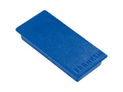 FRANKEN - Magnet - rechteckig - 2.3 x 5 cm - Blau (Packung mit 10)