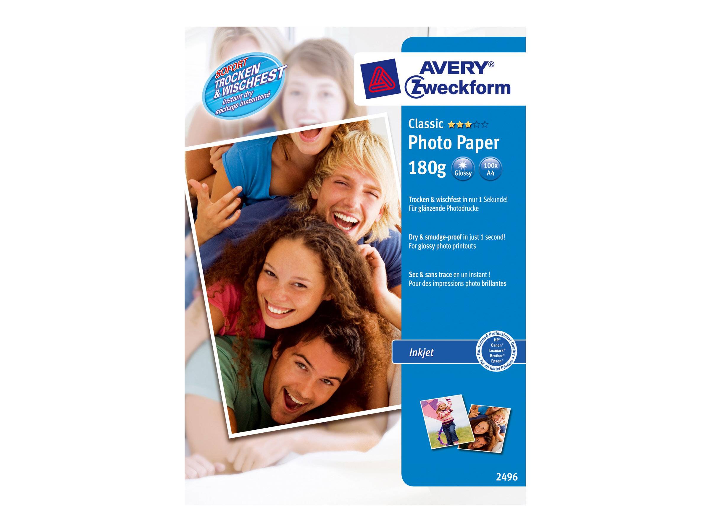 Avery Zweckform Everyday - Halbglänzend - weiß - A4 (210 x 297 mm)