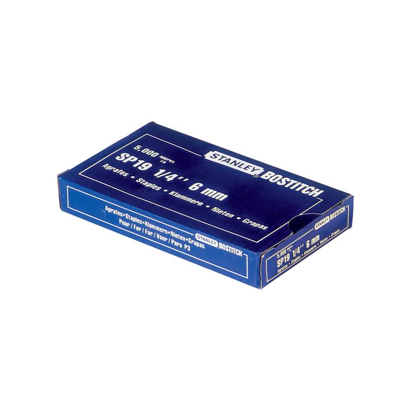 BOSTITCH Heftklammern SP 19 1/4, 6 mm, verzinkt
