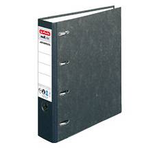 Herlitz 5190806, A4, Pappe, Schwarz, Weiß