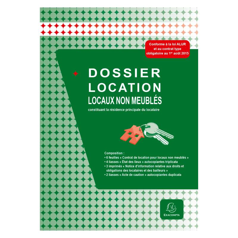 EXACOMPTA Dossier location "Location locaux non meublés"