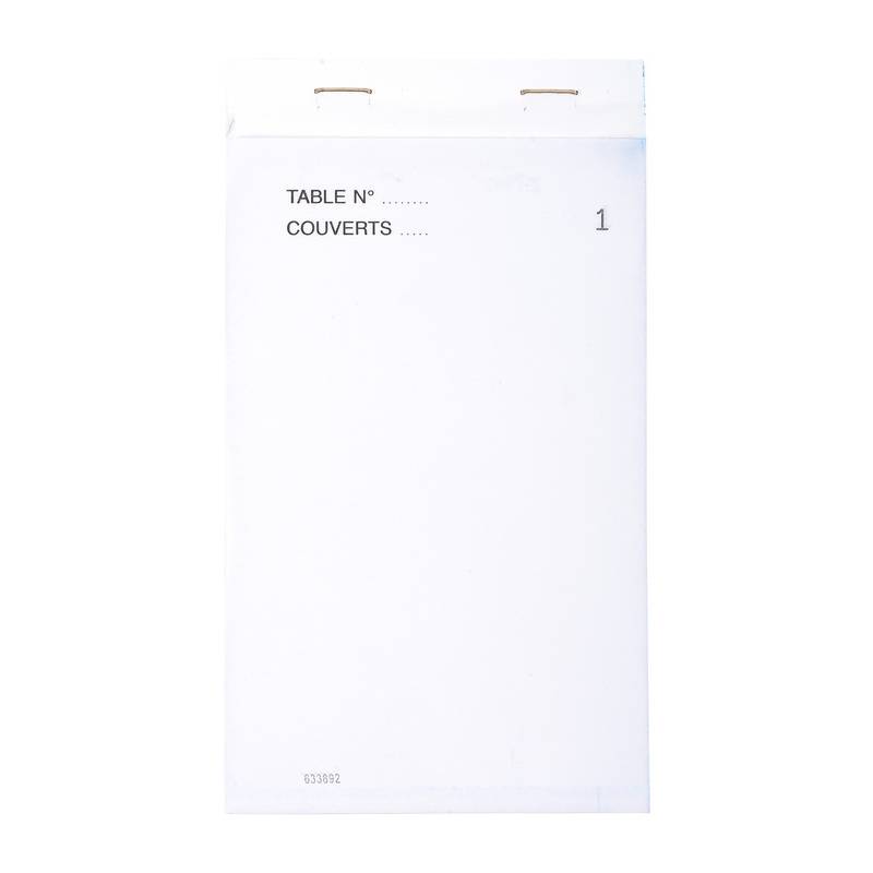 EXACOMPTA Bloc Maître d'Hôtel, 95 x 170 mm, dupli