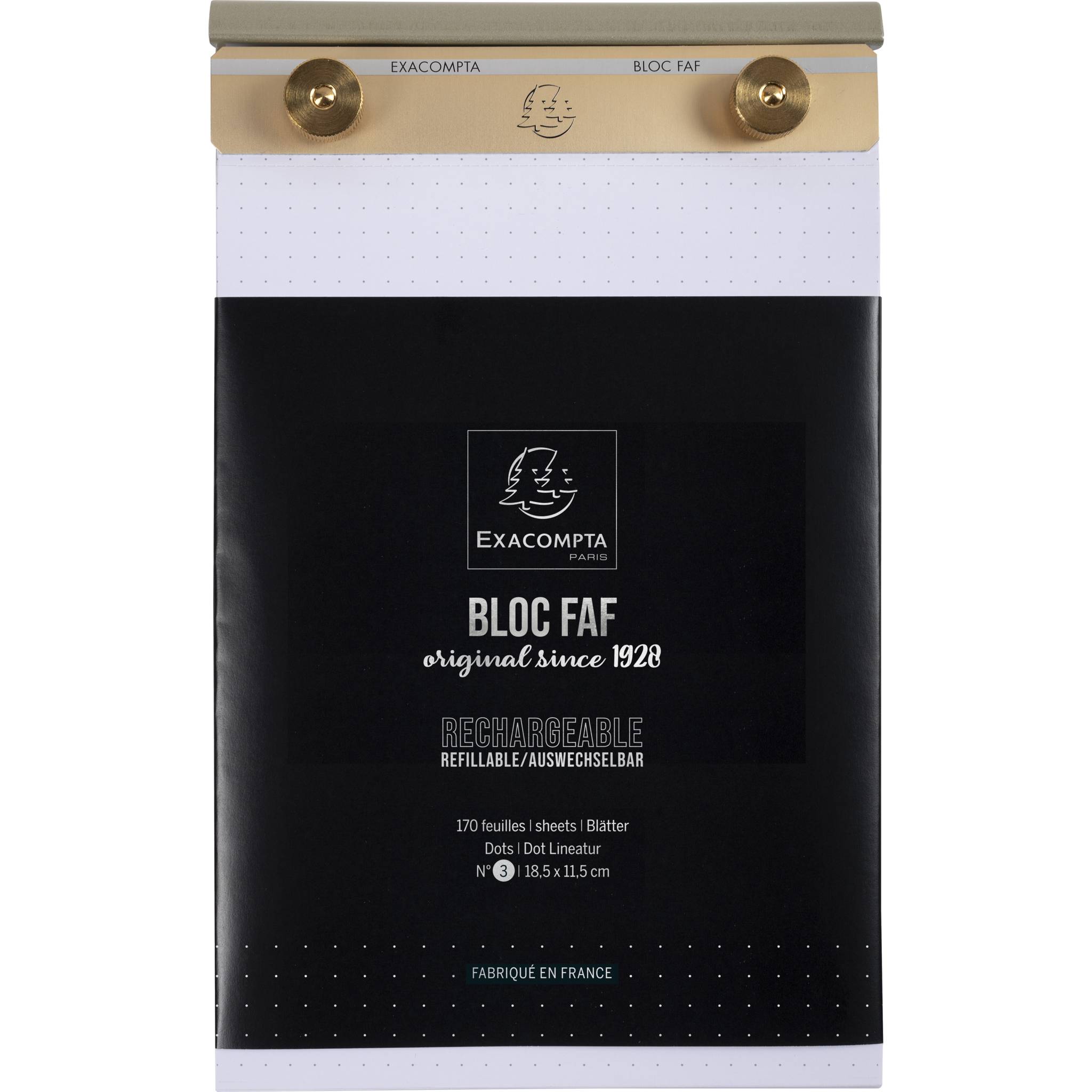 Exacompta Block FAF 18,5x11,5cm, N3. Dots - 12123E