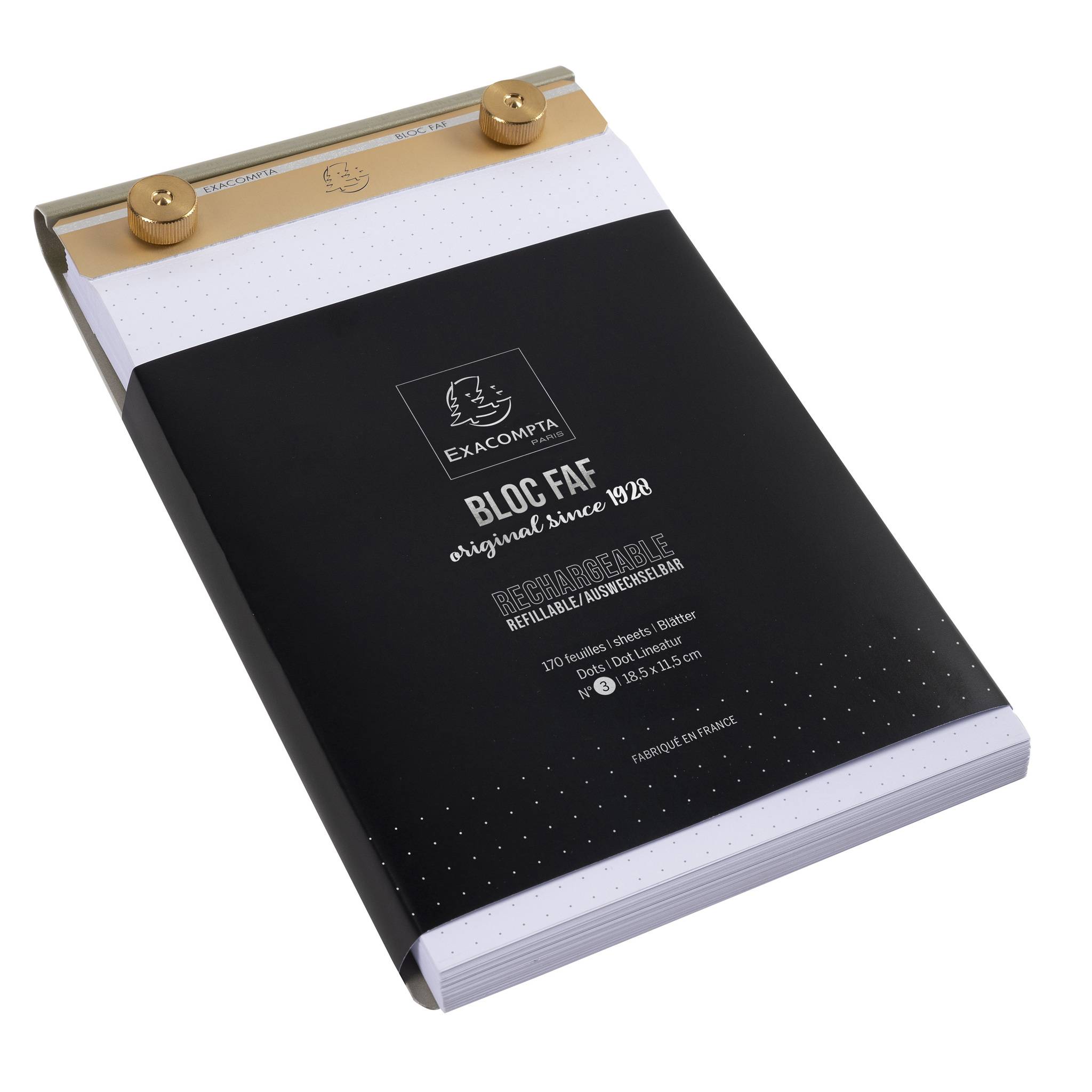 Exacompta Block FAF 18,5x11,5cm, N3. Dots - 12123E