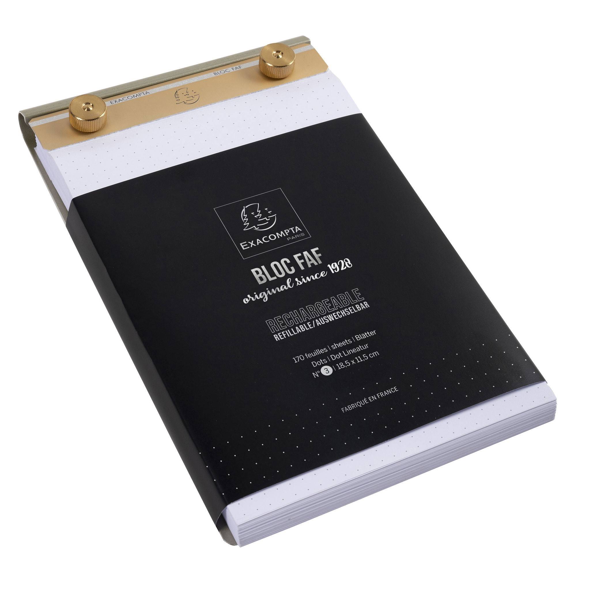 Exacompta Block FAF 18,5x11,5cm, N3. Dots - 12123E