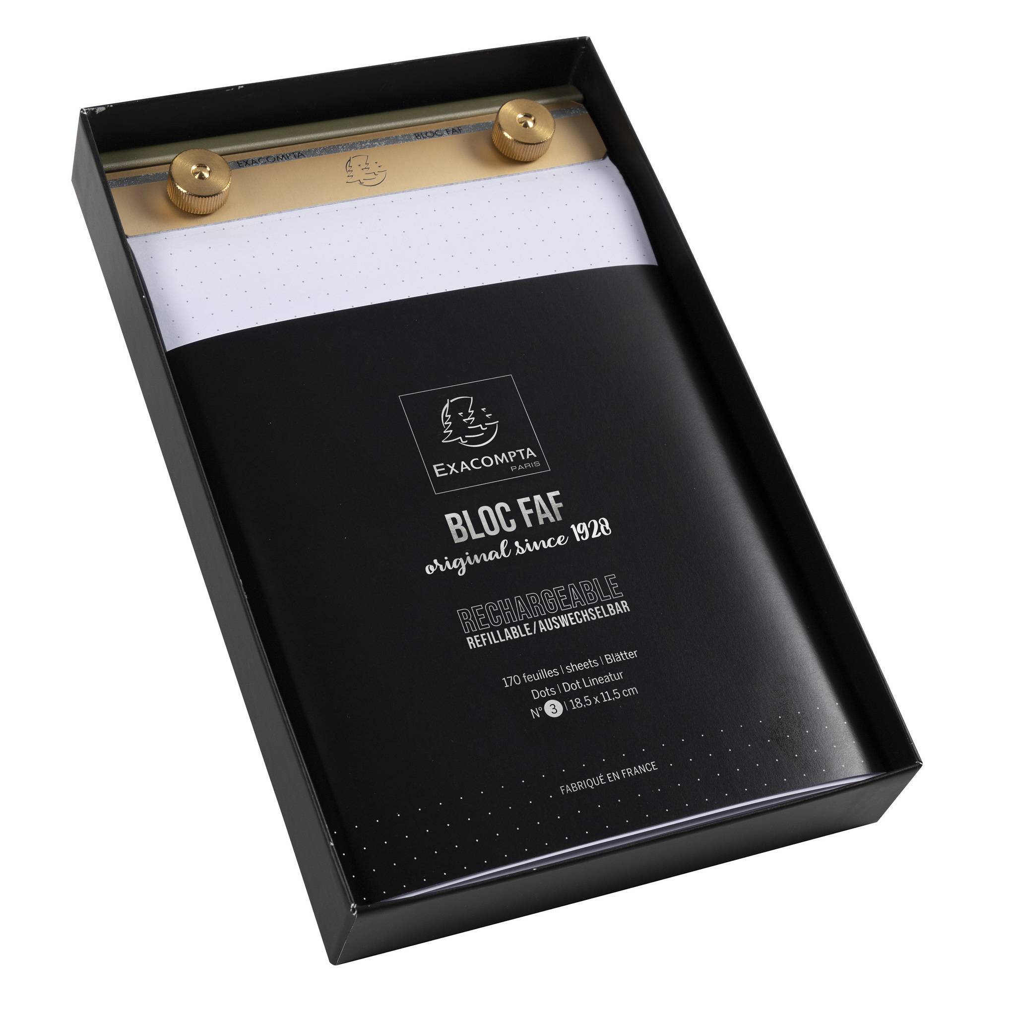 Exacompta Block FAF 18,5x11,5cm, N3. Dots - 12123E