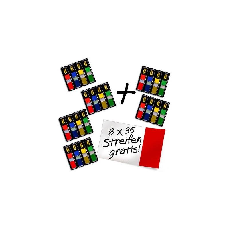 Post-it Haftmarker Index Mini, 11,9 x 43,2 mm, 4-farbig